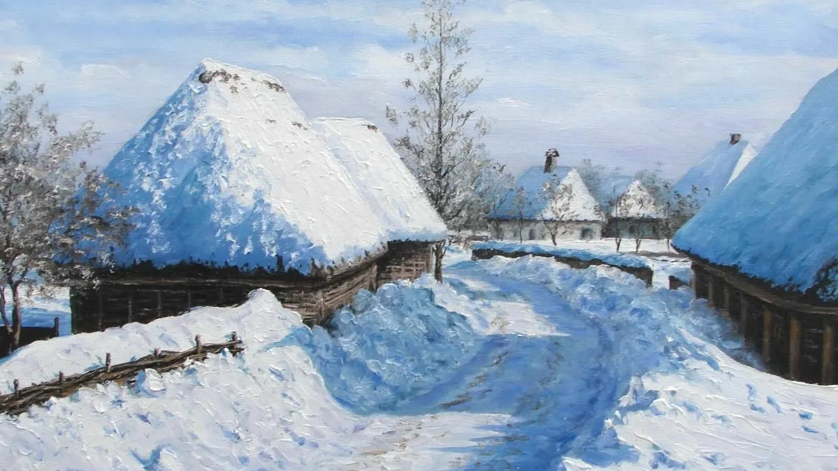 Самобытные украинские слова, которые помогут описать зимнюю погоду