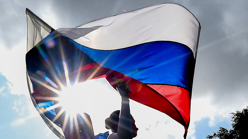 «Гордість країни»: як у Росії відсвяткували День державного прапора