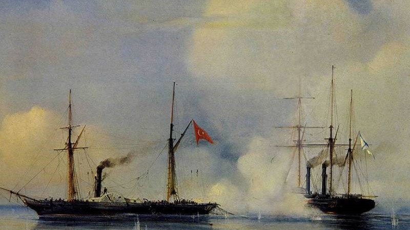 Як російський флот здобув перемогу над турецьким флотом біля мису Синоп
