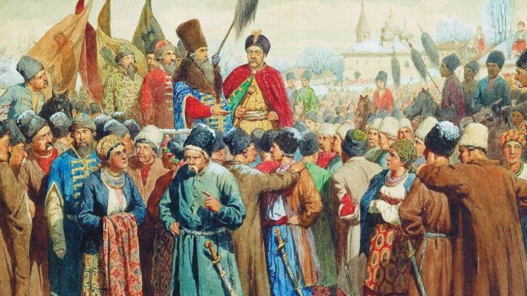 Возз'єднання «Малої Росії» з «Великою» в 1654 році