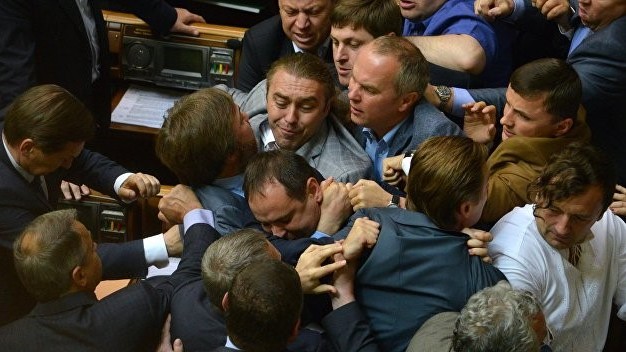 Найяскравіші бійки Верховної Ради України