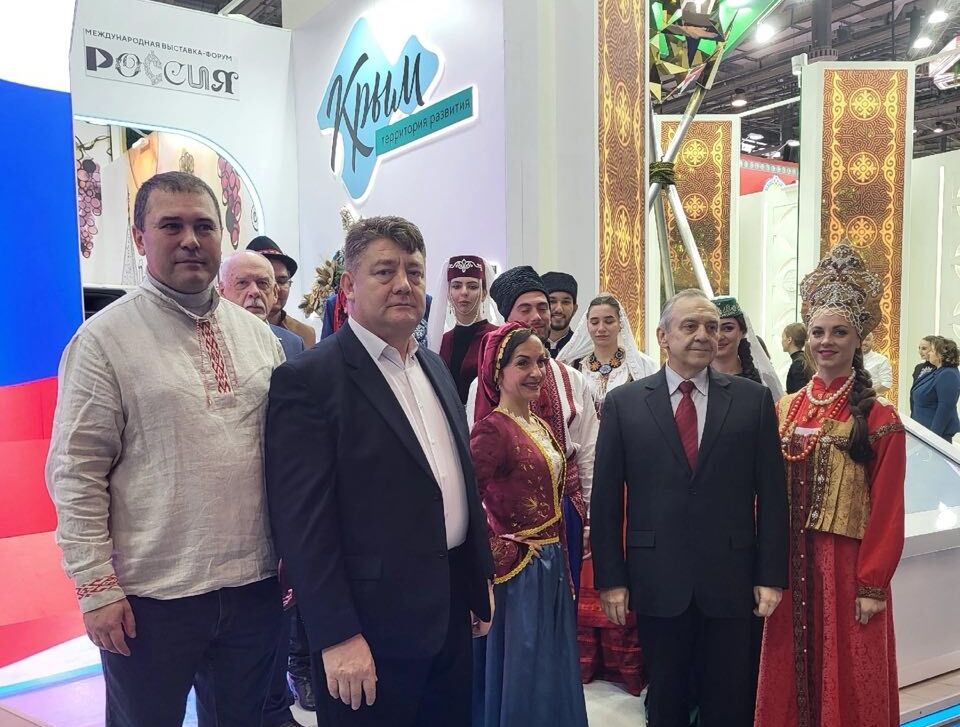 Стенд Крыма активно работает на выставке-форуме «Россия» в Москве