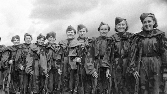 Доля жінки на фронтах Великої Вітчизняної війни